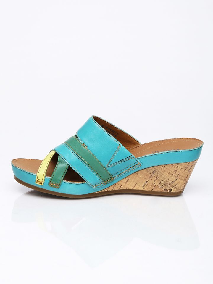 Clarks turquoise best sale sandals