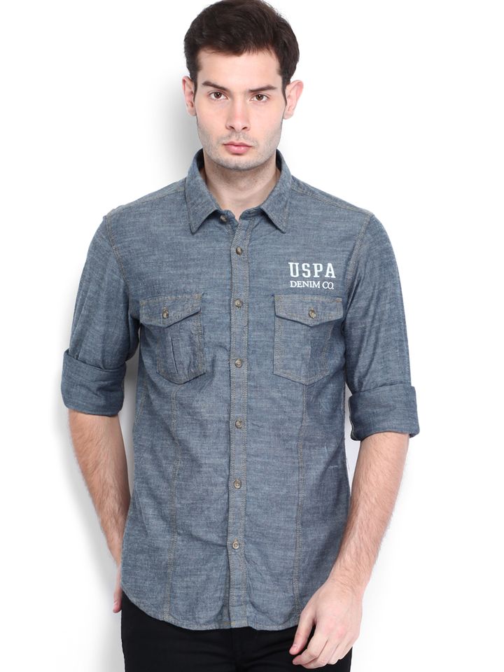 Buy U.S. Polo Assn. Denim Co. Men Blue 
