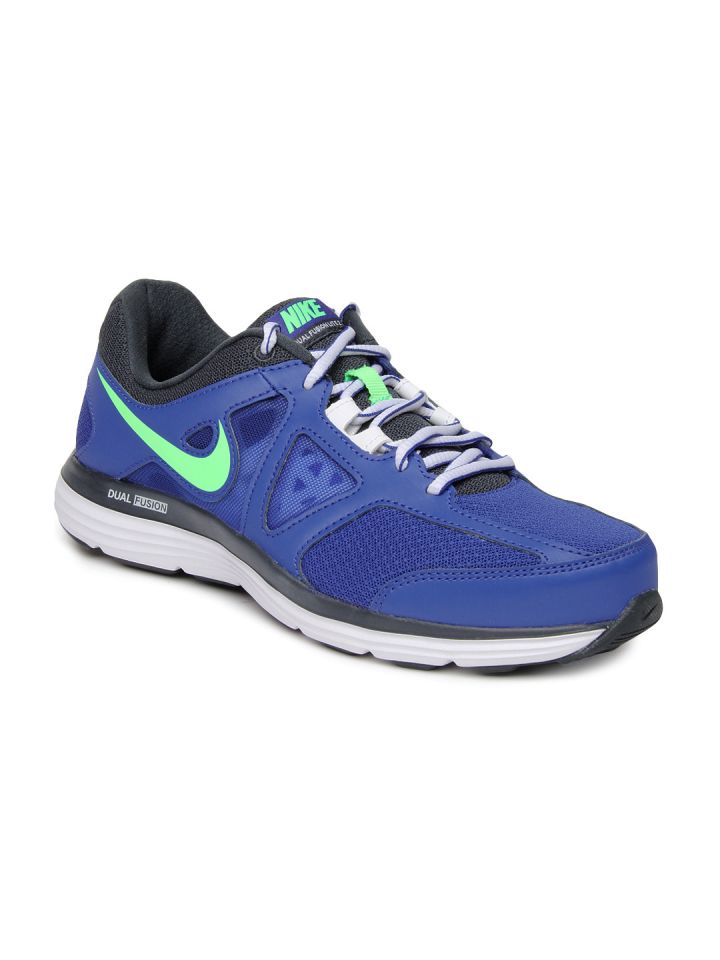 literalmente Probar Indefinido Buy Nike Men Blue Dual Fusion Lite 2 MSL Running Shoes - Sports Shoes for  Men 613083 | Myntra