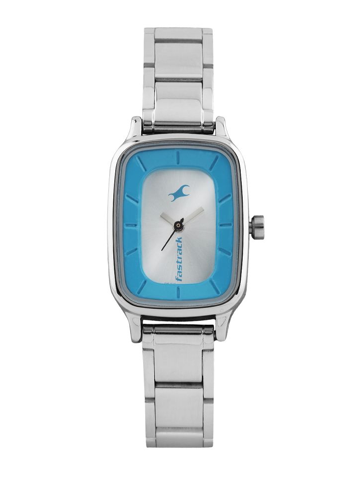 Buy Fastrack Women Silver Toned Dial Watch 6121SM01 Watches for