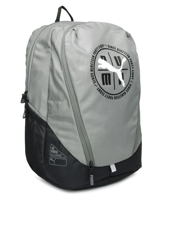 Puma unisex online grey echo backpack