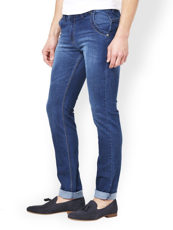 TNG New York Men Blue Slim Fit Jeans