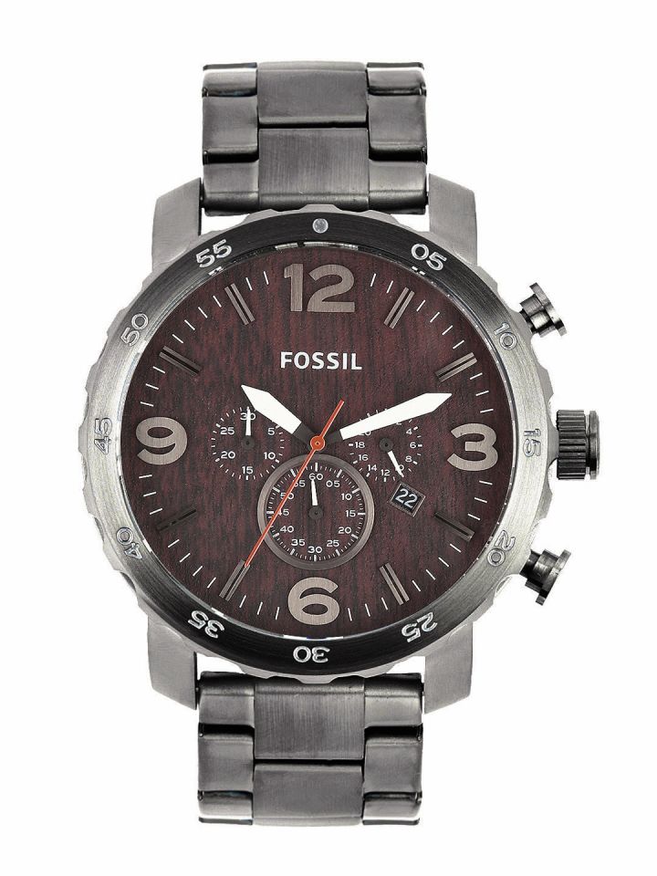 Fossil Men Brown Dial Watch JR1355I
