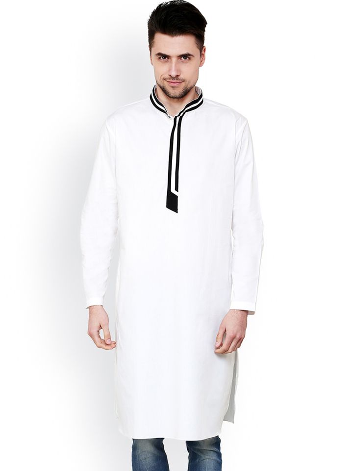 Buy See Designs Men White Kurta Kurtas For Men Myntra Shop for stylish kurtas to look perfect on every occasion. see designs men white kurta