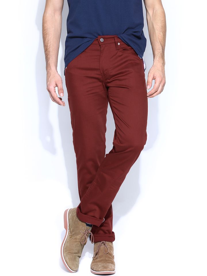 Red top levis men