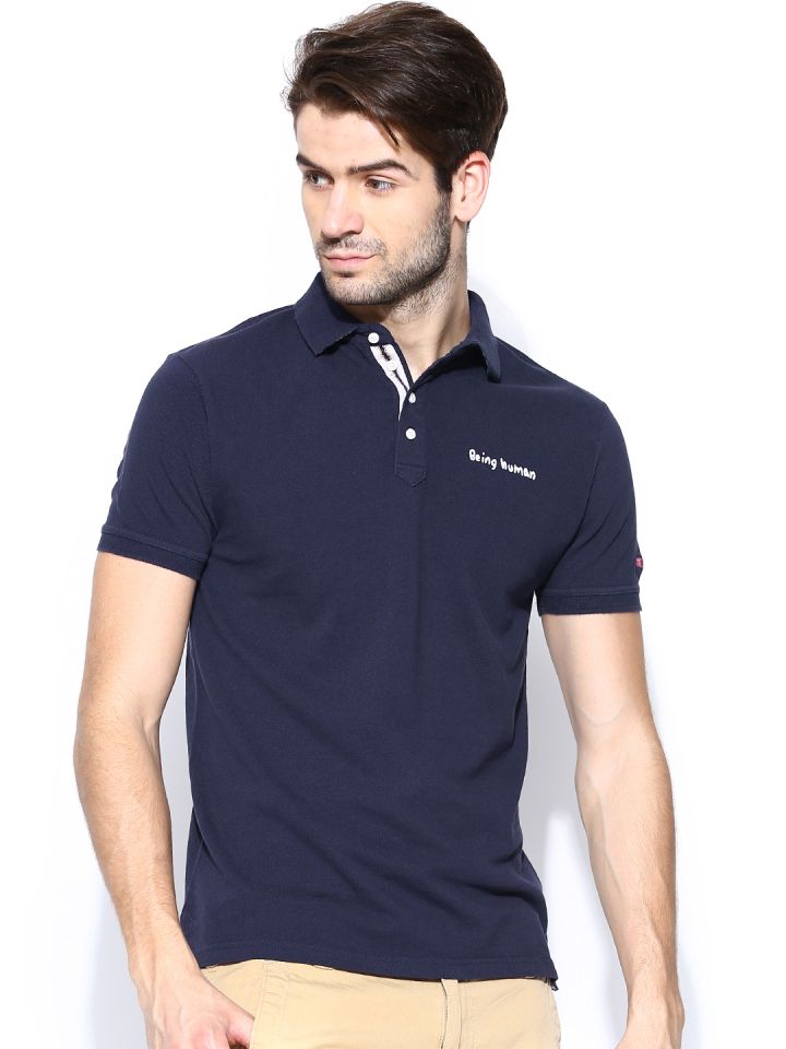being human t shirt myntra