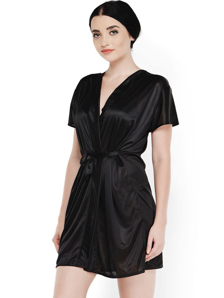 Mini shop robe satin