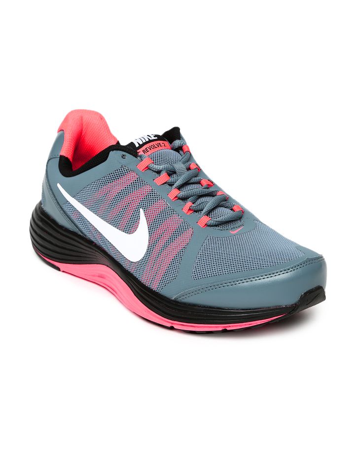 Nike Men Grey Revolve 2 Running Shoes 