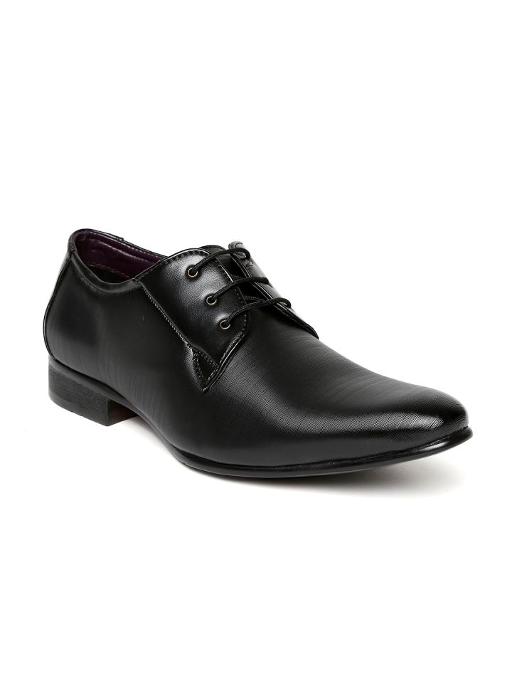 Liberty fortune black formal shoes discount