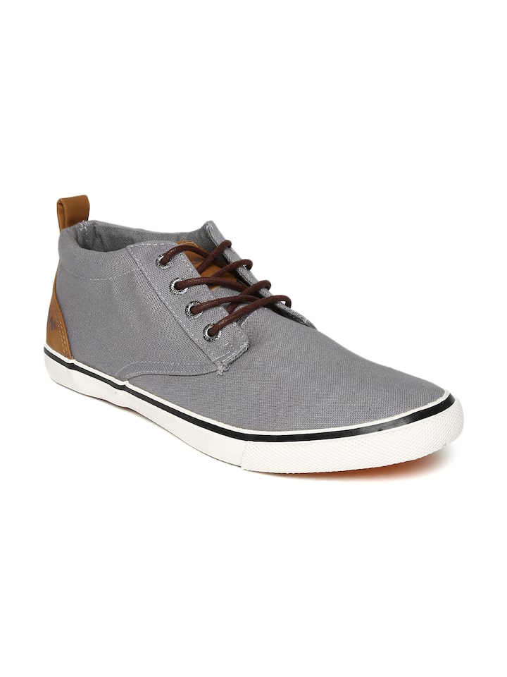 Spunk Men Grey Sneakers - Casual Shoes 