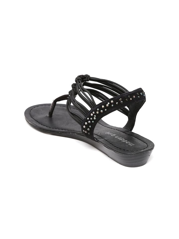 Madden girl black flats deals
