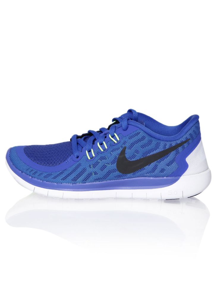 Nike free flyknit 5.0 kids blue store