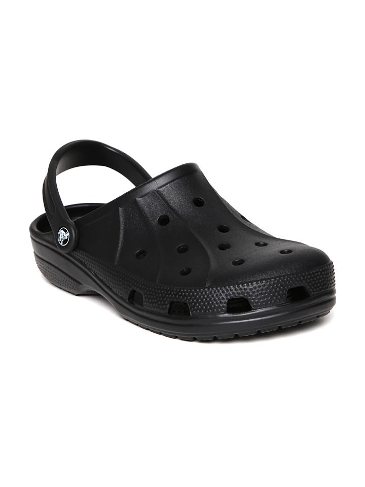 Buy Crocs Ralen Unisex Black Clogs - Flip Flops for Unisex 795277 | Myntra