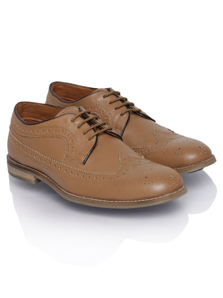 Allen solly new arrivals tan shoes