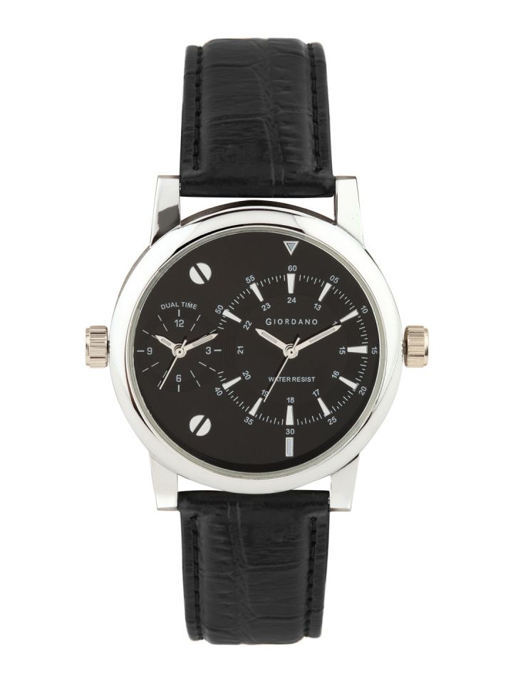 Buy GIORDANO Special Collection Men Black Dial Watch 60056