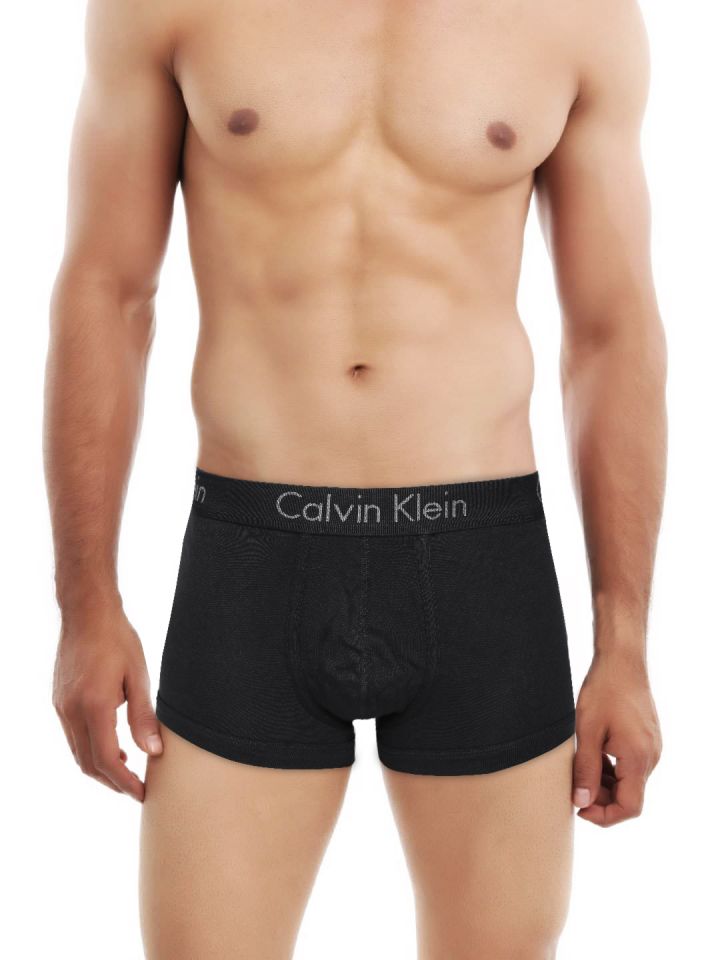 Calvin Klein Body Men Pack of 2 Black Hip Trunks U1804D