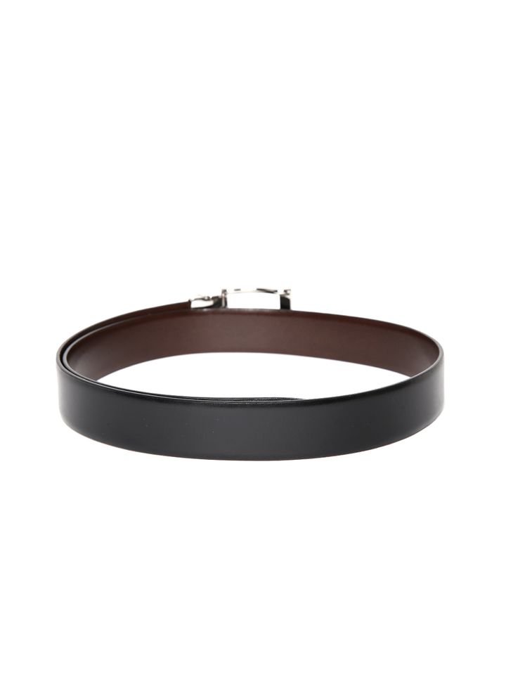 Brown Reversible Leather Belt - Belts 