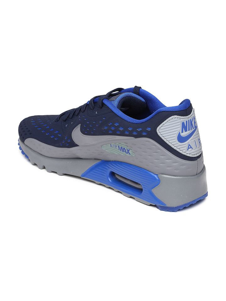 Grey and blue air max 90 hotsell