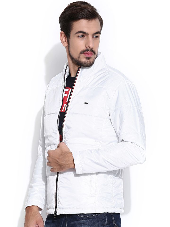 Numero Uno White Padded Jacket