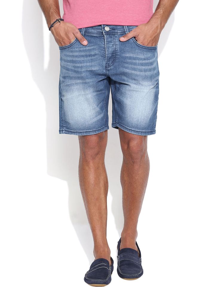 Being human denim shorts store