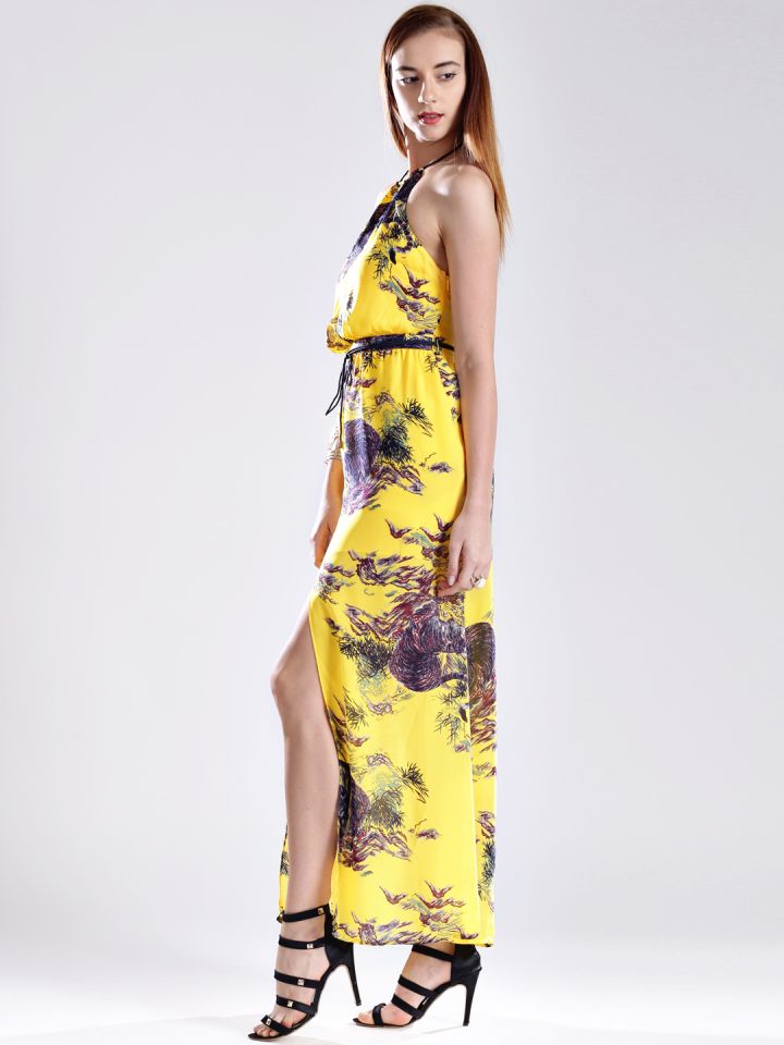 Yellow guess dress discount
