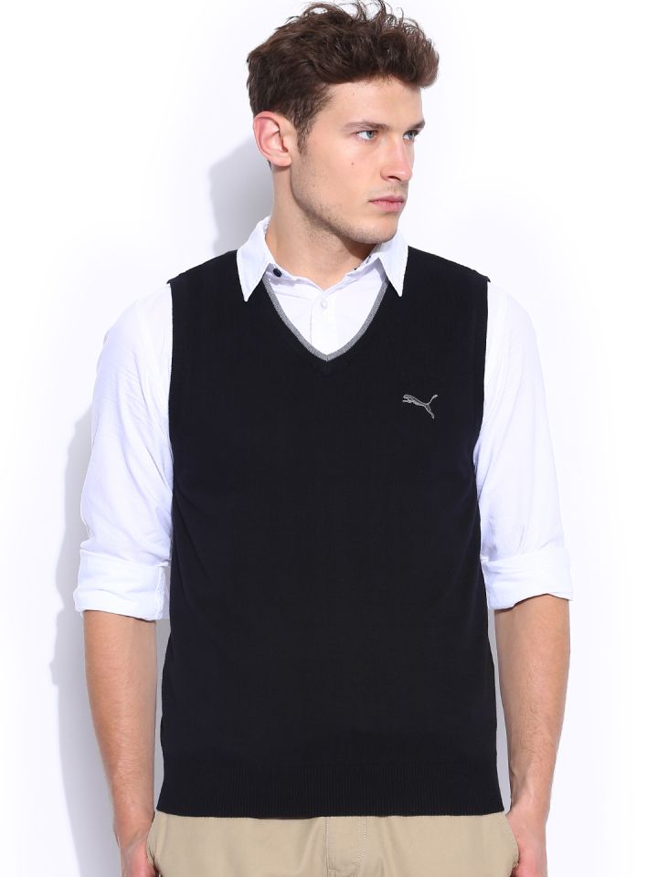 Puma half outlet sleeve sweater