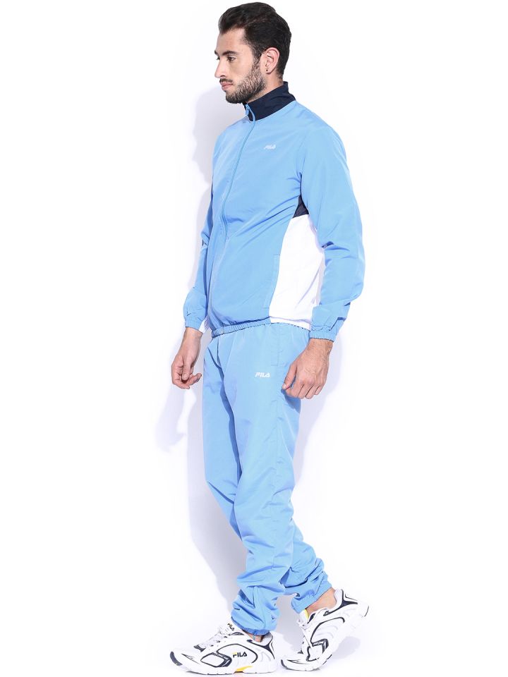 Fila tracksuit best sale blue