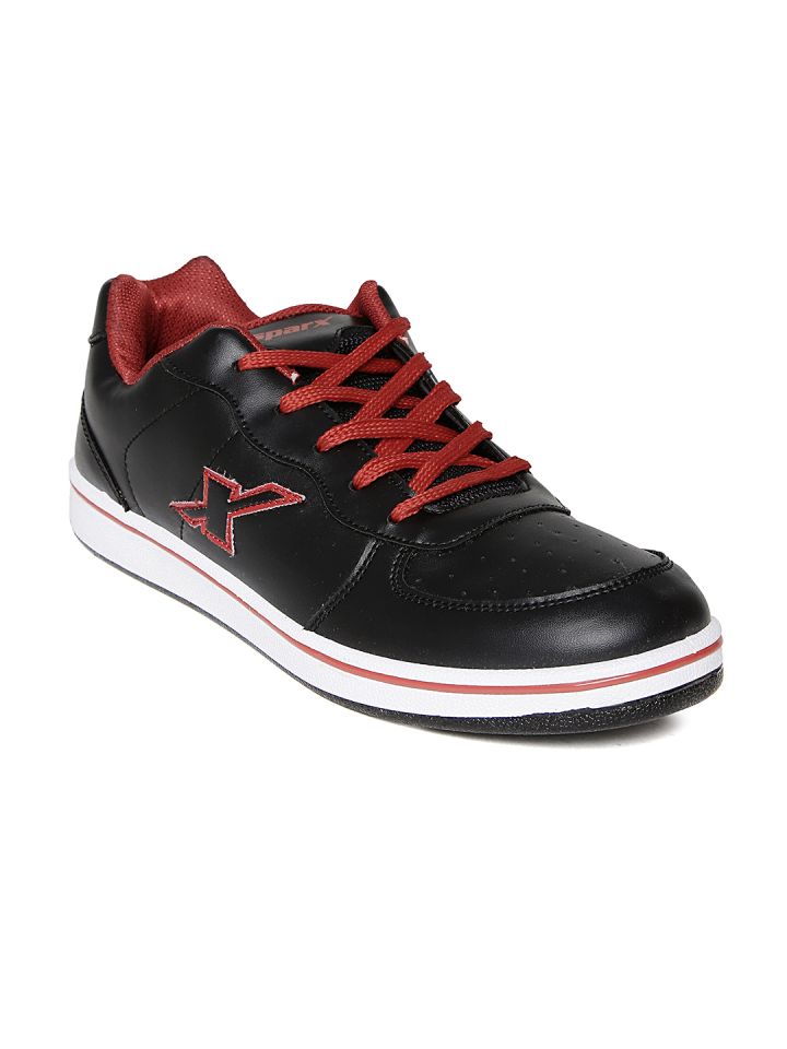 Sparx men 2025 black sneakers