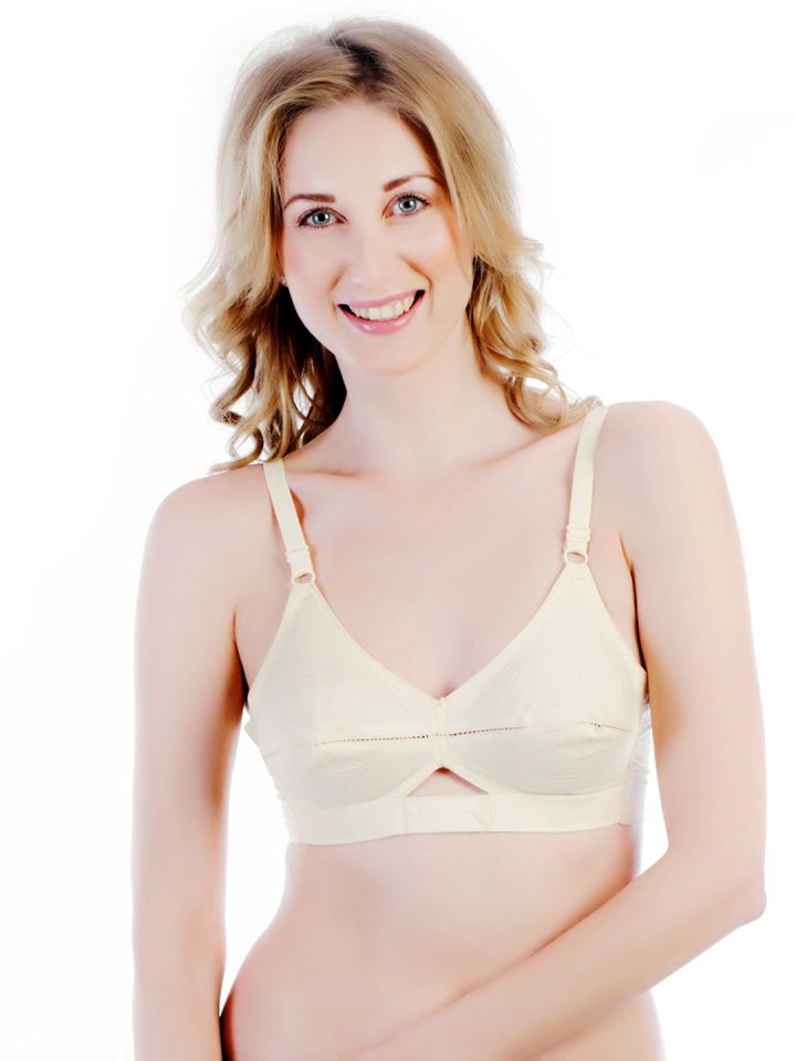 Centra Pack of 4 Full-Coverage Bras CLY-BL-BL-SK-WH-40D