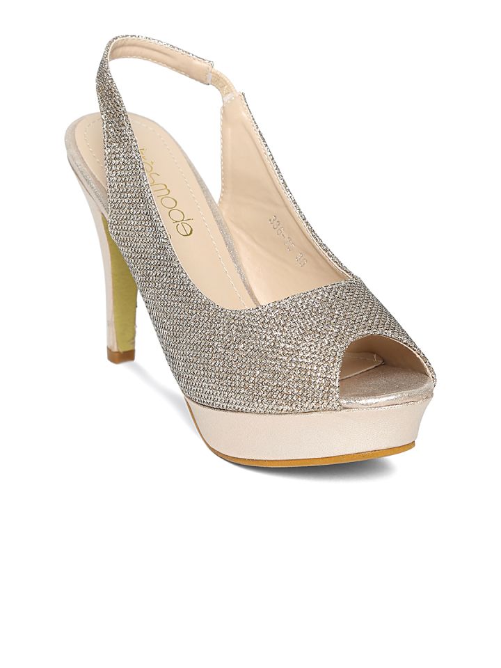 Tresmode online golden heels