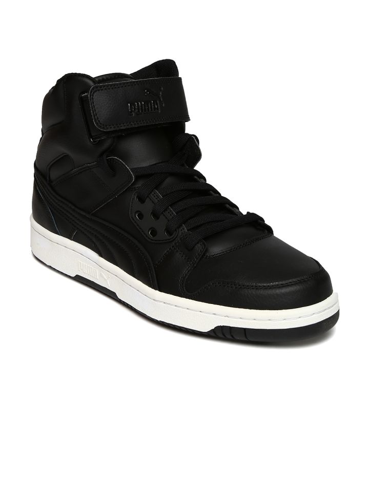 Puma rebound street clearance l black sneakers