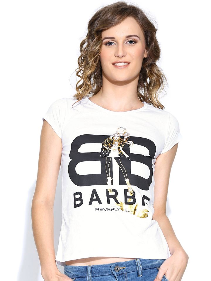 Barbie top white shirt