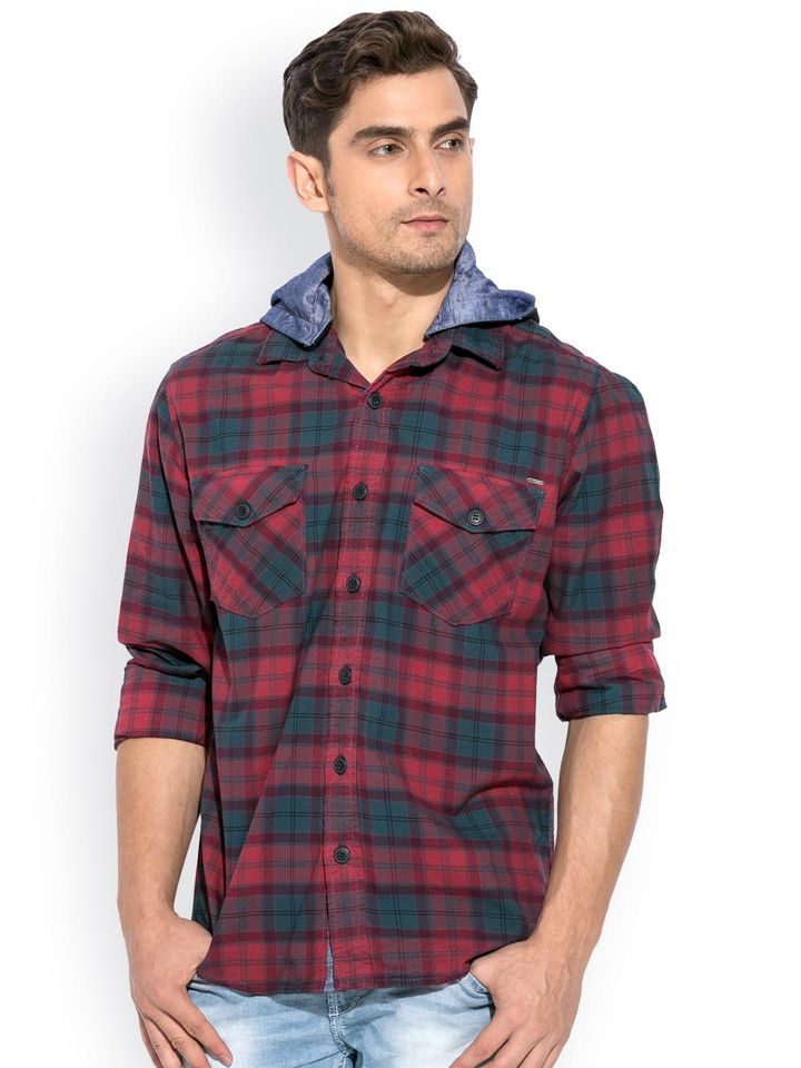 Mufti maroon shirt Clearance