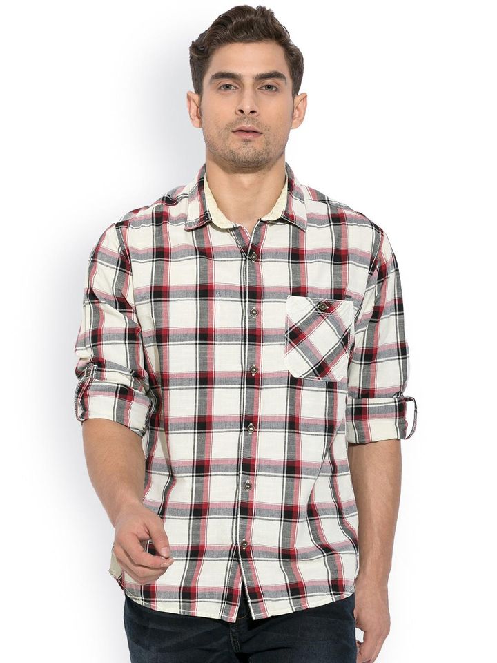 Checked Casual Shirt - Shirts for Men 