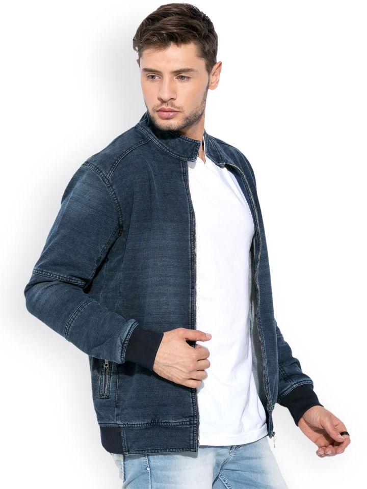 Mufti blue denim jacket shop