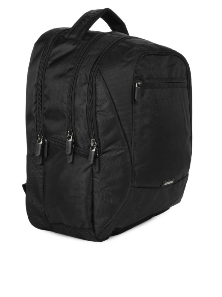 Buy American Tourister Unisex Black Citi Pro Backpack Backpacks