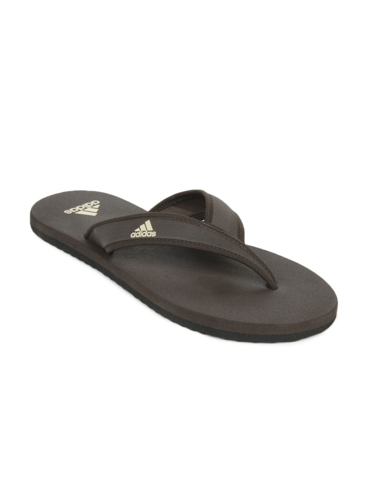 ADIDAS Men Brown Adi Rio Flip Flops