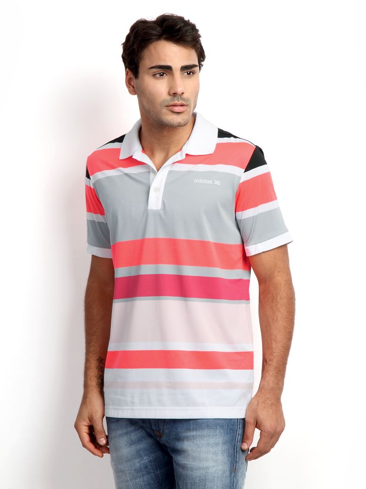 neon pink adidas shirt