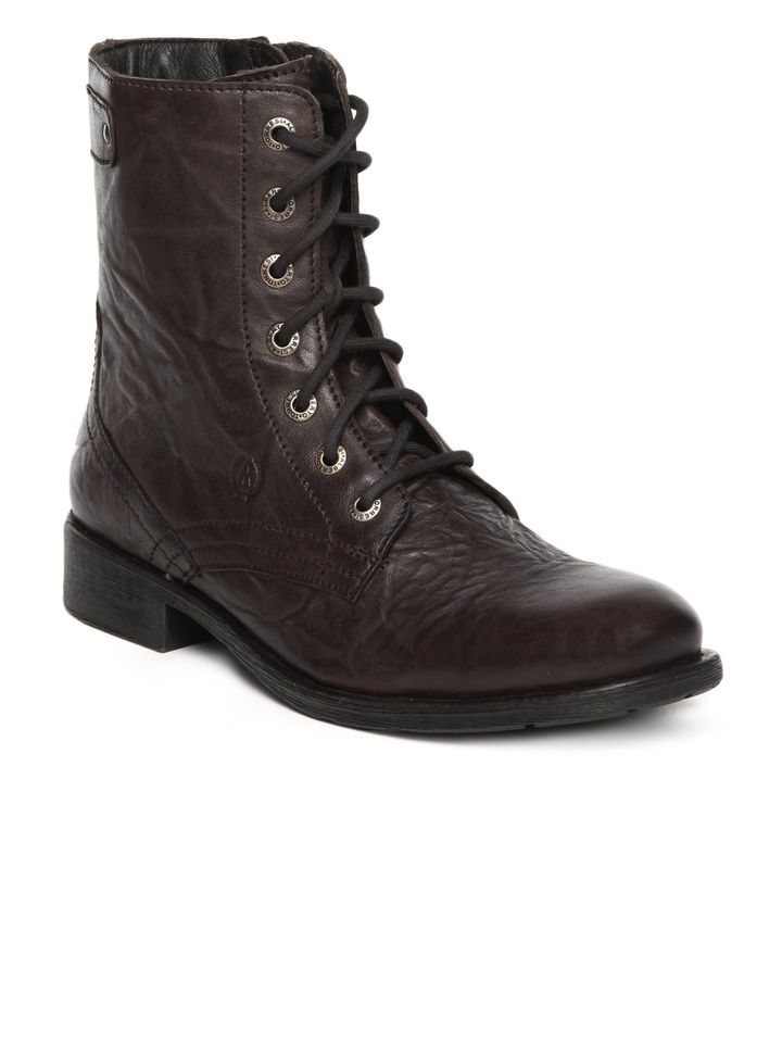 Buy Alberto Torresi Men Brown Shoes 