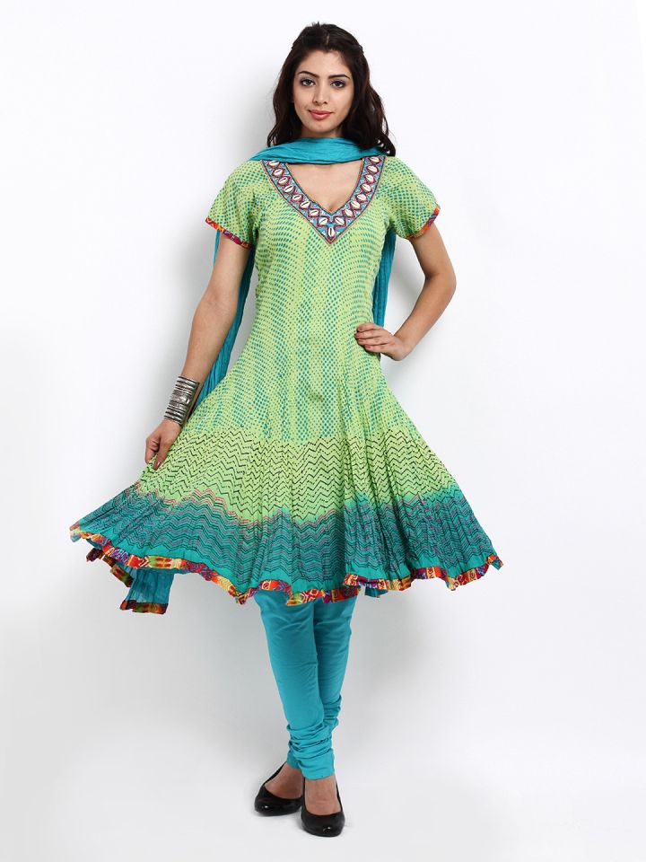 Myntra biba cheap anarkali suits
