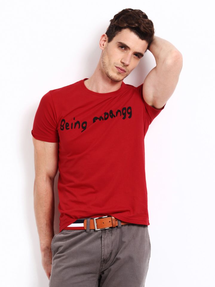 being human red t shirt