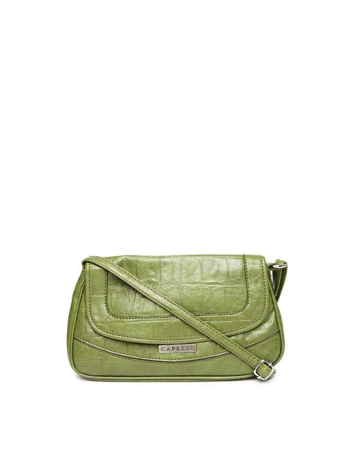 caprese green handbag