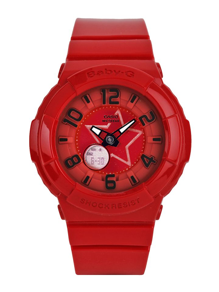 Baby g red hot sale gold