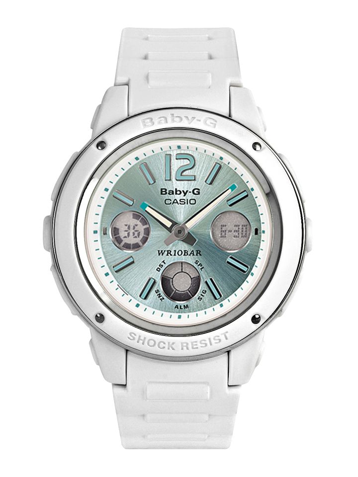 CASIO Baby G Women Green Dial Analogue Digital Watch B137