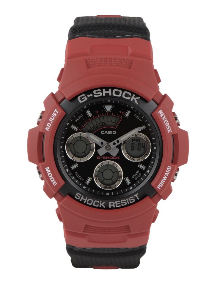 G shock casio red new arrivals