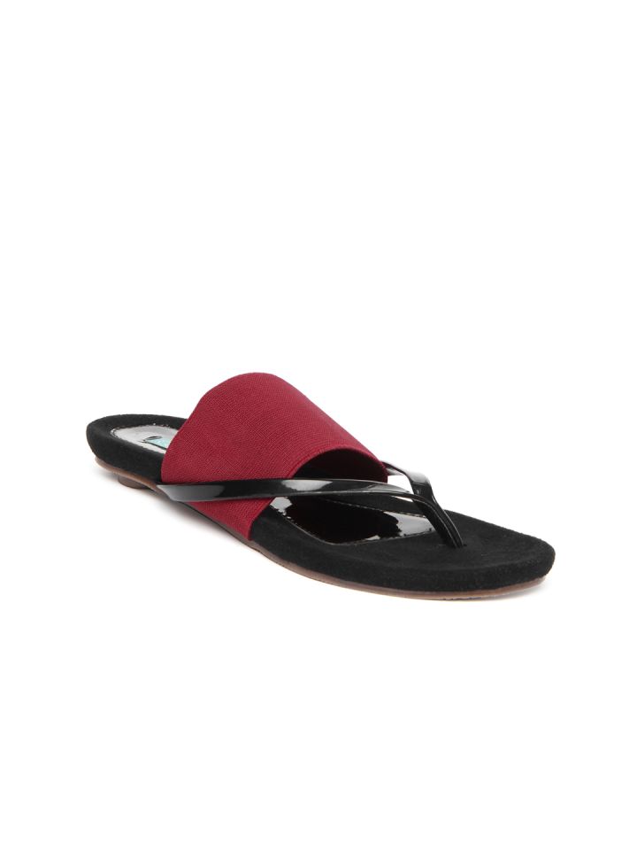 Catwalk Women Red Black Sandals
