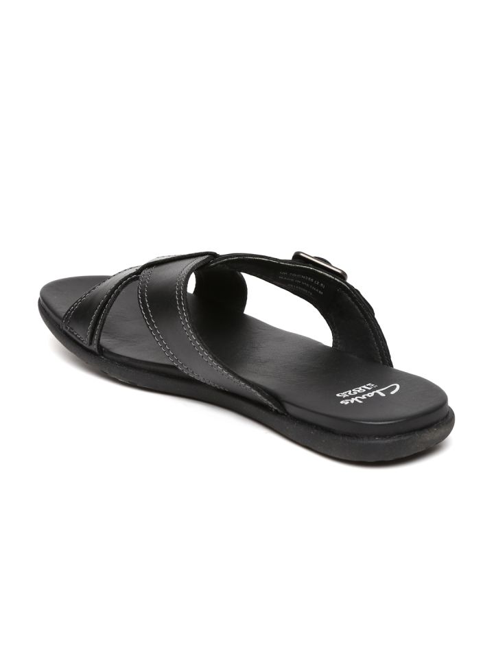 Clarks men's slide discount sandals