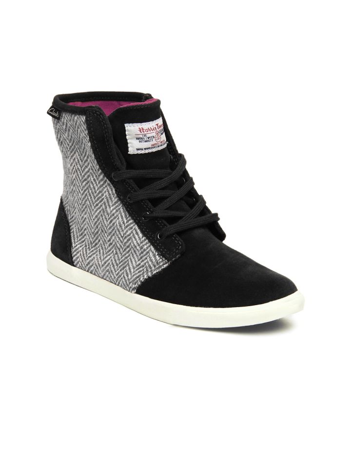 Clarks tweed shoes top