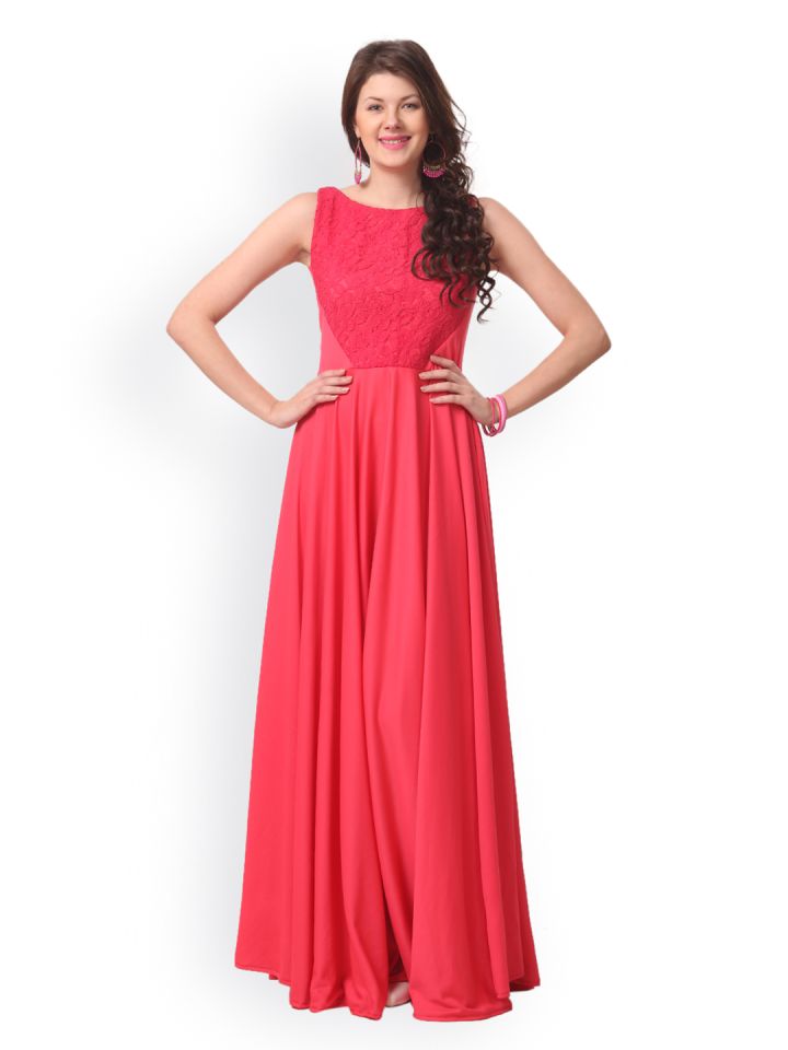 Eavan Pink Maxi Dress