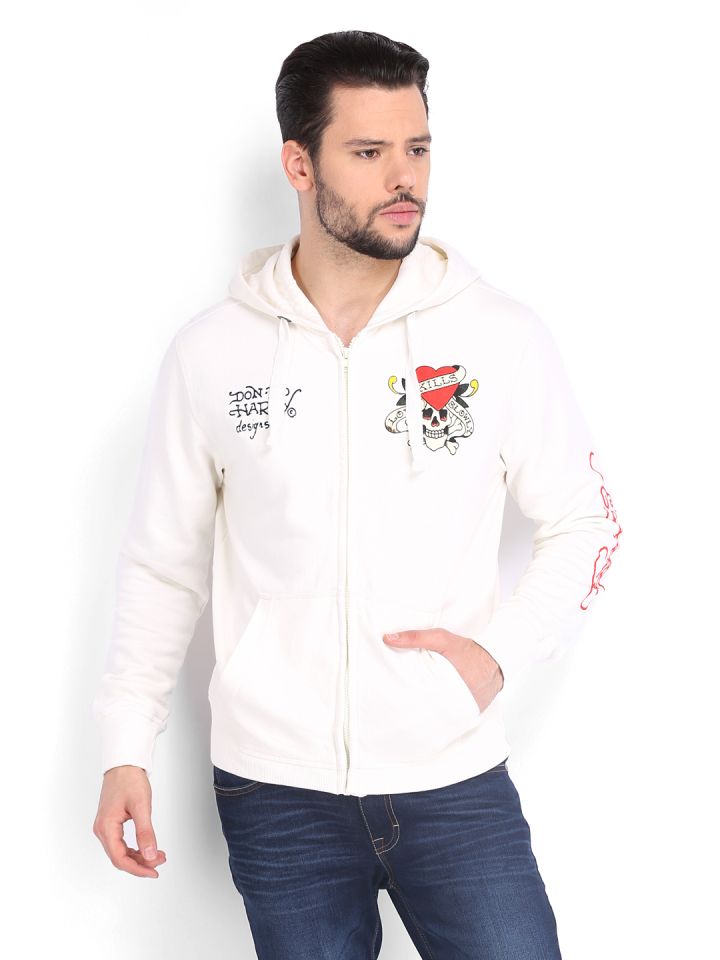 Ed hardy discount hoodie mens